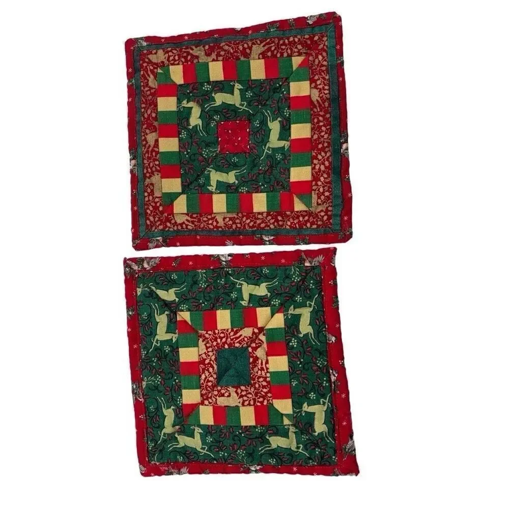 Christmas oven mit warmers quilted